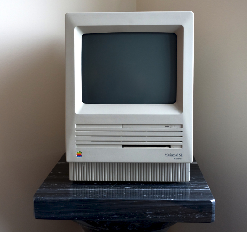The Mac I bought in 1990. 