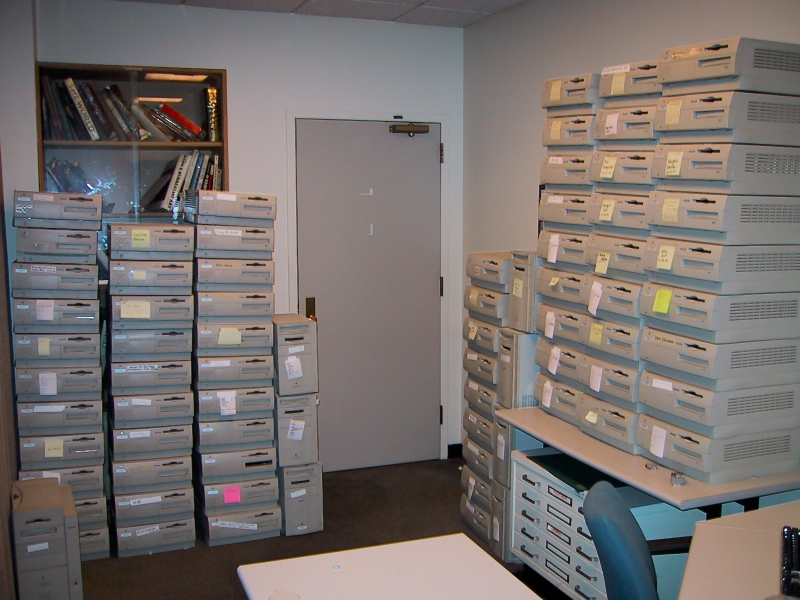 Here are a group of 7000 series machines there were just replaced with iMacs.